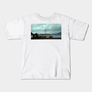 San Francisco Golden Gate Bridge by Maeve Rembold Kids T-Shirt